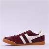 Gola Elan Serpent Retro Gumsole Trainer - Wine Off White